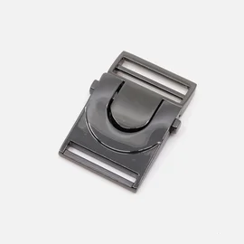 Steckschließe 25mm Gunmetal