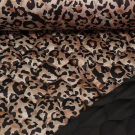 Steppstoff Doubleface Leo Muster