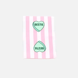 Webetikett L "Bestie", 50x70 mm