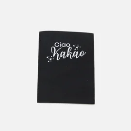 Webetikett L "Ciao Kakao", 50x70 mm