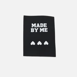 Webetikett L "Made by Me", 50x70 mm