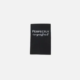 Webetikett M "Perfectly Imperfect", 30x50 mm