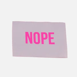 Webetikett "Nope", XL, 60x80 mm, 1 Stück