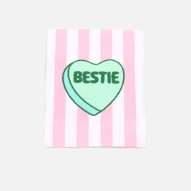 Webetikett XL "BESTIE", 60x80 mm