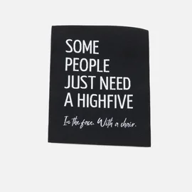 Webetikett "Highfive" XL