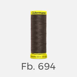 Maraflex elastisches Nähgarn 150m Fb. 694 (braun)