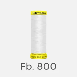 Maraflex elastisches Nähgarn 150m 800 (weiß)