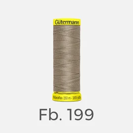  Maraflex elastisches Nähgarn 150m 199 (dunkel beige)