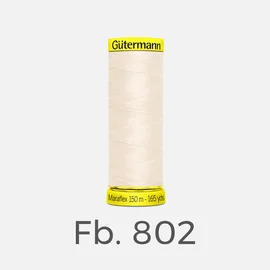 Maraflex elastisches Nähgarn 150m 802 (milchweiß)