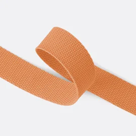Gurtband Light 25mm, Apricot D114