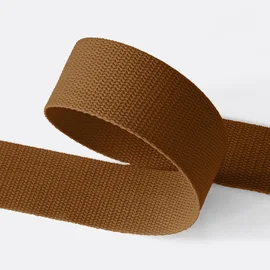 Gurtband Light 40mm, Goldbraun D857