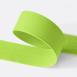 Gurtband Light 40mm, Neongrün D872