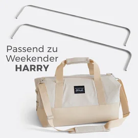 Taschenbügel groß zum Einnähen an Weekender Reisetasche