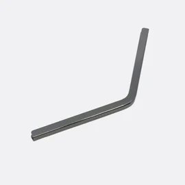 Zierleiste v-förmig 10cm Gunmetal