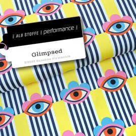 Albstoffe Performance Kollektion "Glimsed" Gelb