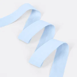 Falzgummi 20mm, Meterware, Hellblau