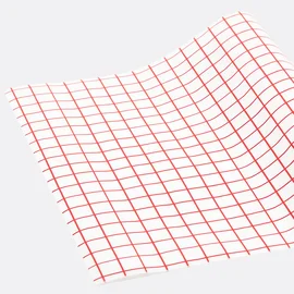 Jelly Vinyl Design, 30 x 135 cm, Grid Rot