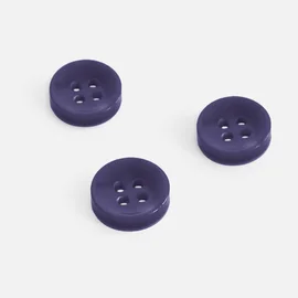 Knopf Perlmutt-Optik, 11 mm, Mauve