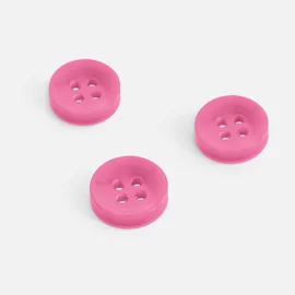 Knopf Perlmutt-Optik, 11 mm, Pink