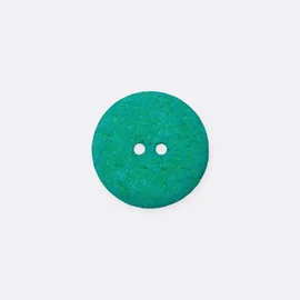 Knopf Recycelt, 18 mm, Grün