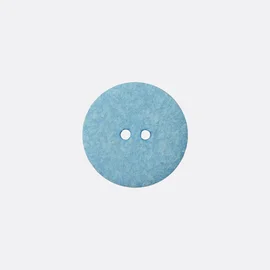 Knopf Recycelt, 18 mm, Hellblau
