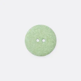 Knopf Recycelt, 18 mm, Hellgrün
