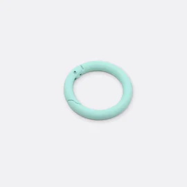 Ring mit Schnappverschluss, 25mm, 1 Stück, Mint D871