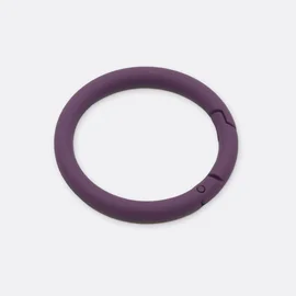 Ring mit Schnappverschluss, 40mm, 1 Stück, Beere D230