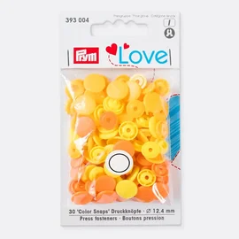 PRYM Color Snap Druckknöpfe, Gelb