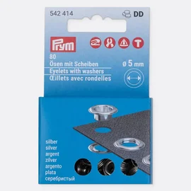 PRYM Nachfüllset Ösen mit Scheiben 5mm