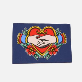 Webetikett "Tattoo Herz" XL