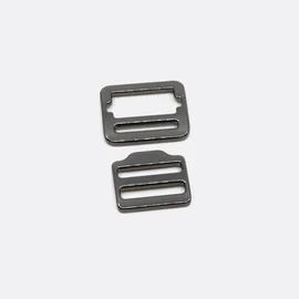 Metall Schieberverschluss 25mm Gunmetal, 1 Stück