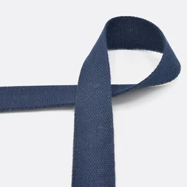 Gurtband 30 mm aus Baumwolle in Navy