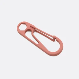 Kordelkarabiner Altrosa D213, 1 Stück