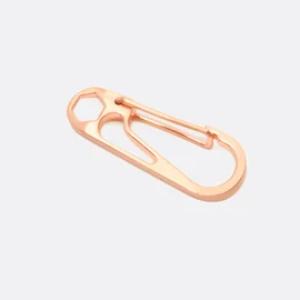 Kordelkarabiner Kupfer, 1 Stück