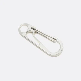Kordelkarabiner Silber, 1 Stück