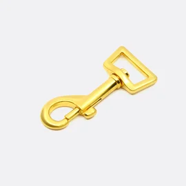 Metall Leinen Karabiner 25mm, Gold
