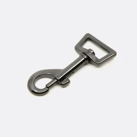 Metall Leinen Karabiner 25mm, Gunmetal