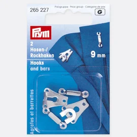 PRYM Rock- und Hosenhaken 9mm 2 Stück