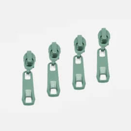 Rückseiten Reverse Zipper 4mm Perlonraupe MInt D250