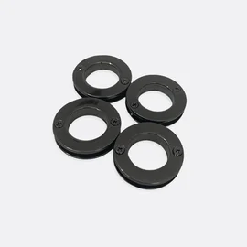 Zierösen, 4 Stück, Gunmetal