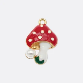 Charm Anhänger Fliegenpilz 1 Stück