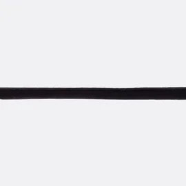 Paspelband aus 100 % Baumwolle in Schwarz