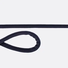Elastisches Paspelband aus Baumwolljersey in Dunkelblau