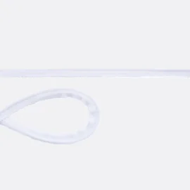 Elastisches Paspelband aus Baumwolljersey in Weiß