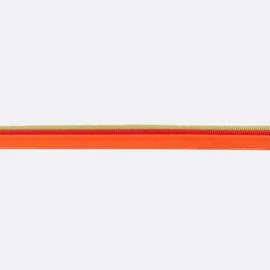 Paspel 15 mm dreifarbig orange/rot/lime