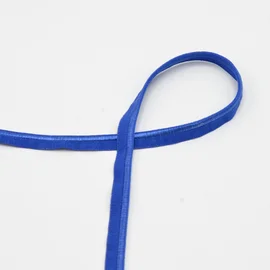 Elastisches Paspelband, 10 mm breit, in Cobalt