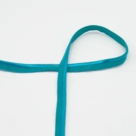 Elastisches Paspelband, 10 mm breit, in Emerald