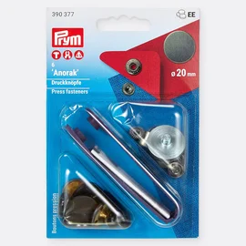 PRYM Anorak Druckknöpfe 20 mm Brüniert