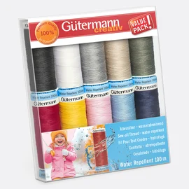 Gütermann Allesnäher Water Repellent Set 10x100m